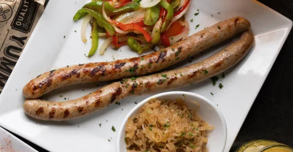 Nürnberger Lange Bratwürste – 6er-Pack (ca. 862 g)